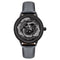 Police Zwart Leren Horloge Met Stijlvol Quartz Mechanisme