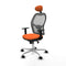 Piqueras y Crespo 1D086N1 - Bureaustoel - Hoogteverstelbaar - Oranje