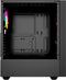Gembird CCC-FC-4000 - Tower PC - ATX ITX micro ATX - Geharde glas zijpaneel - Zwart