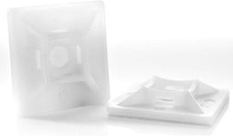 Plakzadel 19x19mm naturel 100 stuks