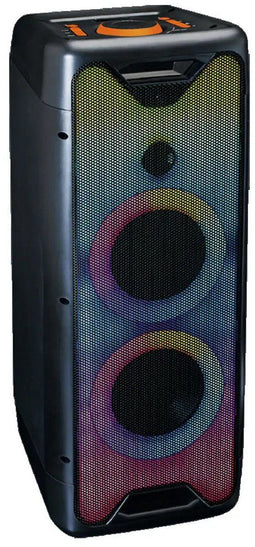 Lenco ML-PA-BT-02-BK - Bluetooth PA-systeem - 100W RMS - LED-lichtanimatie