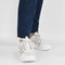 PS Poelman MINION - Dames Sneakers - Mesh en leer - Wit - Maat 42