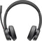 HP Poly Voyager 4320 - Draadloze Bluetooth UC Stereo Headset - Noise Cancelling - Zwart