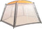 vidaXL Zwembadtent 660x580x250 cm stof grijs