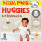 Huggies® Extra Care - Babyluiers Maat 4 (8 tot 16 kg) - 76 luiers met vochtindicator en Disney designs (2 pakken)