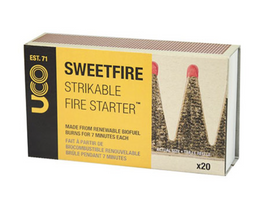 UCO Gear Sweetfire Tinder Match Points