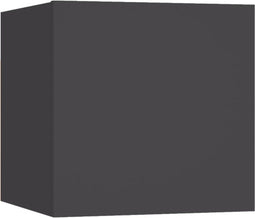 vidaXL - Tv-wandmeubel - 30,5x30x30 - cm - grijs