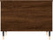 vidaXL - Salontafel - 60x44,5x45 - cm - bewerkt - hout - bruin - eikenkleur