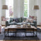 Riviera Maison Salontafel Met Lade - Shelter Island Table - Set Van 3 Stuks - Zwart