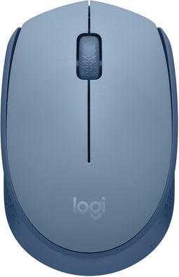 Logitech M171 - Draadloze Muis - 10 meter bereik - Blauw/Grijs