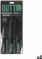 Messen Set Quttin Bull Keramische 3 Onderdelen (2 Stuks)