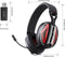 Picun G1 - Draadloze Gaming Headset - 40 mm driver 3D geluid - Zwart rood