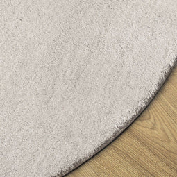 vidaXL - Tapijt - 'HUARTE'Zand - 100x200 - cm - Ovaal