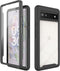 iMoshion Hoesje Geschikt voor Google Pixel 6a Hoesje - iMoshion 360° Full Protective Case - Zwart / Transparant