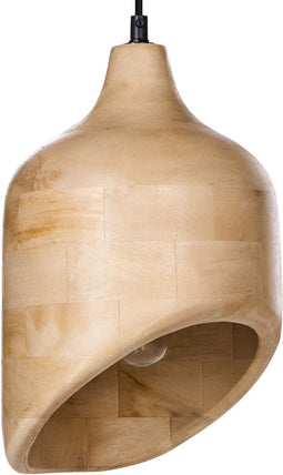 GANDAKI - Hanglamp - Lichtbruin - Mangohout