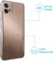 iMoshion Hoesje Geschikt voor Motorola Moto G32 Hoesje Siliconen - iMoshion Softcase Backcover smartphone - Transparant