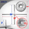 opvouwbare grondbasis met waterzak - past op verenvlaggenmast met een binnendiameter van 0,65 inch -