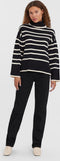 VERO MODA VMSABA - Gebreide pullover - Rolkraag Lange mouwen - Maat S