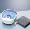 Bomann FM 8000 - Voetmassageapparaat - Intens whirlpool-effect en massagerol - Wit