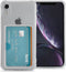 iMoshion Hoesje Geschikt voor iPhone Xr Hoesje Met Pasjeshouder - iMoshion Softcase Backcover met pashouder 3.0 - Transparant
