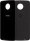 Motorola Moto Z - Backcover - Echt Leer - Zwart