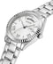 Guess LUNA GW0308L1 - Polshorloge 36mm - Zilverkleurig met Romeinse cijfers - Wit