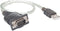 Manhattan 205146 - USB 1.1 Adapter - 1x USB 1.1 stekker A - 1x D-sub stekker 9-polig - Grijs