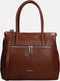 Gigi Fratelli Dames Leren Schoudertas iPad Romance Business ROM8005 Brandy