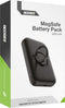 Accezz MagSafe Powerbank - 5000 mAh - Draadloos opladen met ringhouder - Zwart