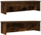 vidaXL - Keukenrekken - stapelbaar - 2 - st - 50x15x16 - cm - gerookt - eikenkleurig