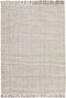 MOMO Rugs Nordic Flair Grey White Vloerkleed - 80x250 - Rechthoek - Laagpolig,Structuur Tapijt - Modern - Beige, Grijs, Wit