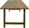 HSM Collection Eettafel Lawas - 220x100 cm - rustiek - oud teak