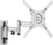 Tv muurbeugel voor 13-43 inch scherm - Compact - Full-motion - Tot 15kg - Zilver