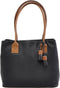 Berba Medium Schoudertas Dames - Leer - Chamonix - Zwart