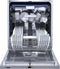 Etna VW742N - Inbouw Vaatwasser - 14 couverts - 6 programma's - 42 dB