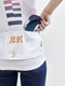 Craft HMC ENDUR GRAPHIC JERSEY W - Fietsshirt - Vochtregulerend - WHITE-GLORY - Maat L