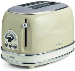 Ariete 0155 - Broodrooster - 2 sneden 810W 6 bruiningsstanden - Beige