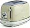 Ariete 0155 - Broodrooster - 2 sneden 810W 6 bruiningsstanden - Beige