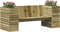 vidaXL - Bankje - met - plantenbakken - 167,5x60x65 - cm - grenenhout