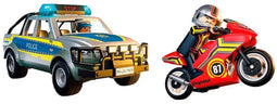 PLAYMOBIL Action Heroes - Politie-ophaaldienst - Achtervolging met licht en geluidseffecten