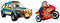 PLAYMOBIL Action Heroes - Politie-ophaaldienst - Achtervolging met licht en geluidseffecten