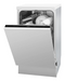 Amica EGSPV587915 - Inbouw Vaatwasser - 44.8 cm - 9 Couverts - Uitgestelde Start - 49 dB - Energieklasse E