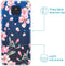 iMoshion Hoesje Geschikt voor Motorola Moto G9 Play / Moto E7 Plus Hoesje Siliconen - iMoshion Design hoesje - Roze / Transparant / Blossom Watercolor