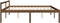vidaXL - Seniorenbed - massief - grenenhout - honingbruin - 200x200 - cm