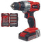 Einhell TE-CD 18/2 - Accu Boor-/Schroefboormachine - 39-delige accessoireset