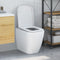 vidaXL - Snelle - Afneembare - Toiletbril - met - Zachte - Sluiting - Duroplast - Wit