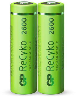 GP 120270AAHCE-C2 - Batterijen Ni-MH 2600mAh - Groen