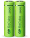 GP 120270AAHCE-C2 - Batterijen Ni-MH 2600mAh - Groen