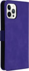 iMoshion Hoesje Geschikt voor iPhone 12 Pro Max Hoesje Met Pasjeshouder - iMoshion Uitneembare 2-in-1 Luxe Bookcase - Paars