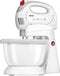 MPM - Handmixer met Mengkom - 5 Snelheden + Turbostand - Met Kloppers en Kneedhaken - 300W - Wit